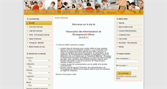 Desktop Screenshot of internats.be